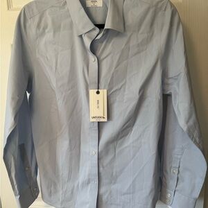 Untuckit Women’s Sky Blue Dress Shirt